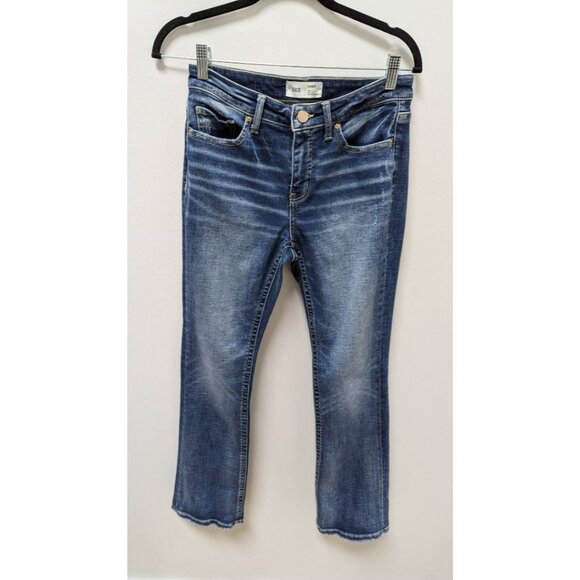 BKE Medium Wash "Gabby" High-Rise Curvy Bootcut Jeans - Picture 1 of 2